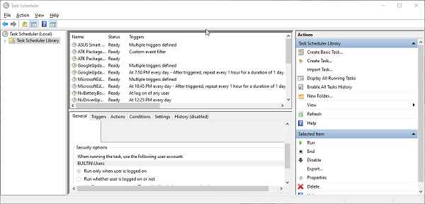 آموزش رفع مشکل اجرا نشدن تسک‌سcheduler (Task Scheduler) در ویندوز